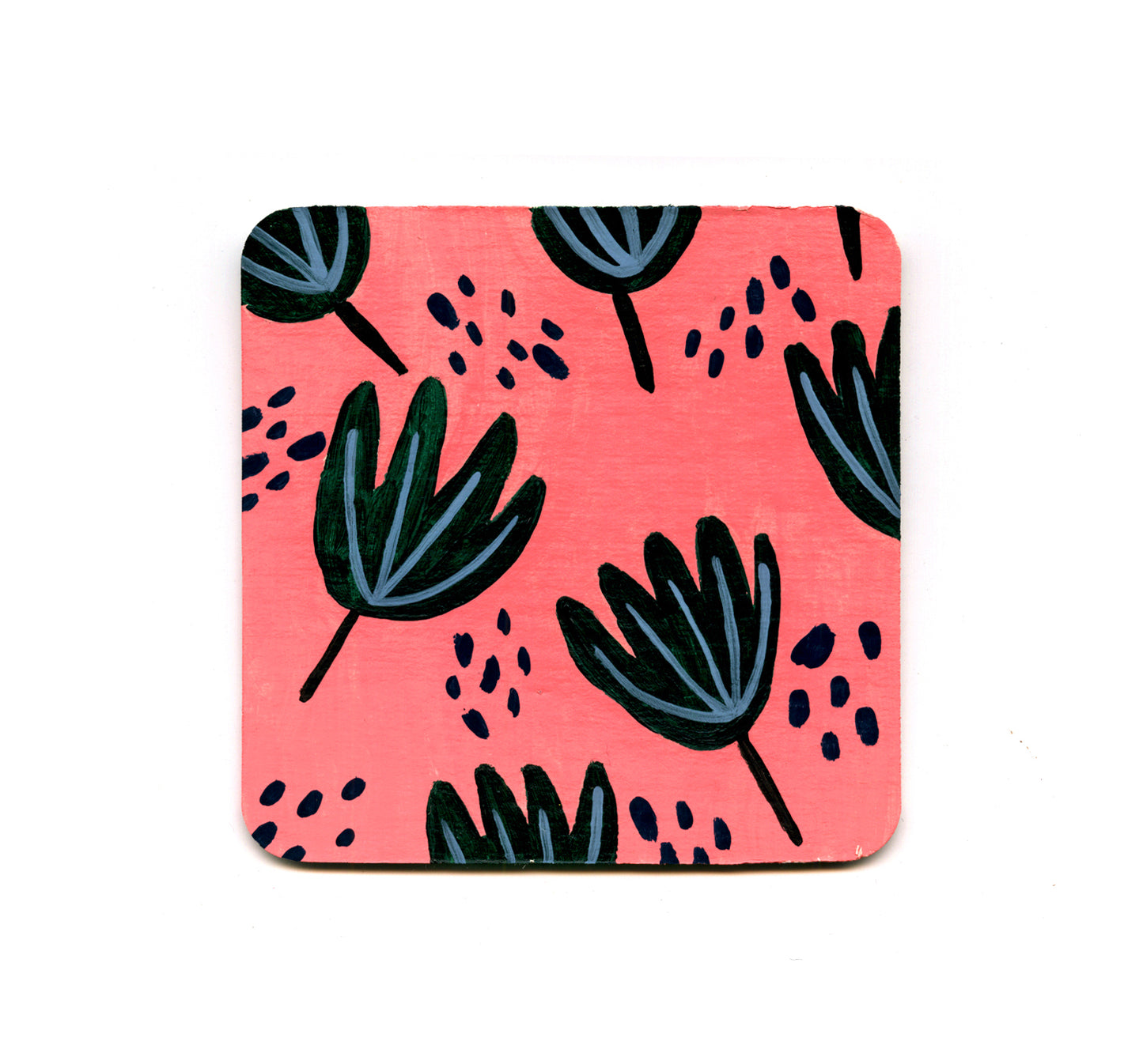 S2 Jennifer Bouron - Plant Pattern Coaster