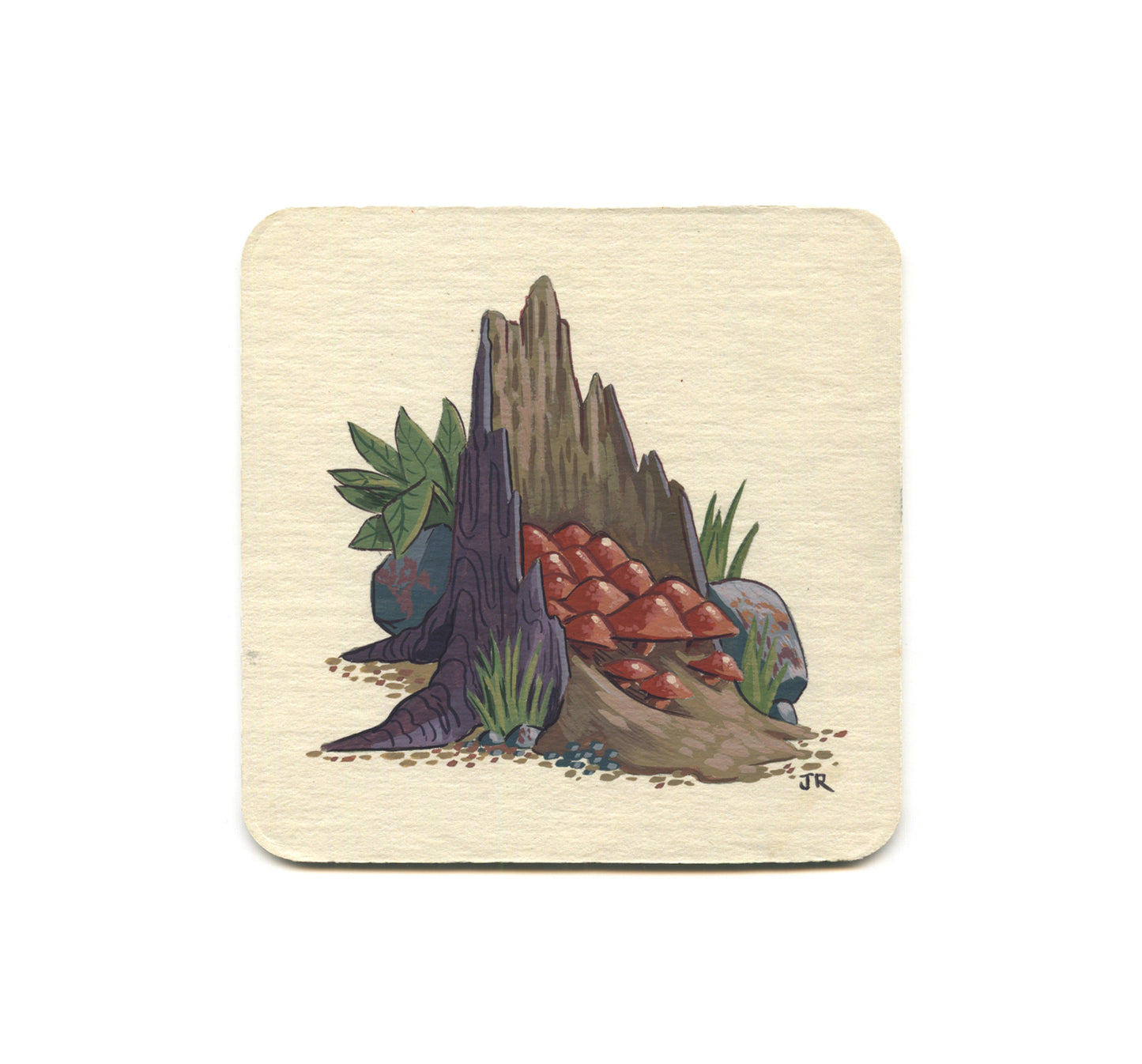 S2 Jesse Riggle - Mushrooms 3 Coaster