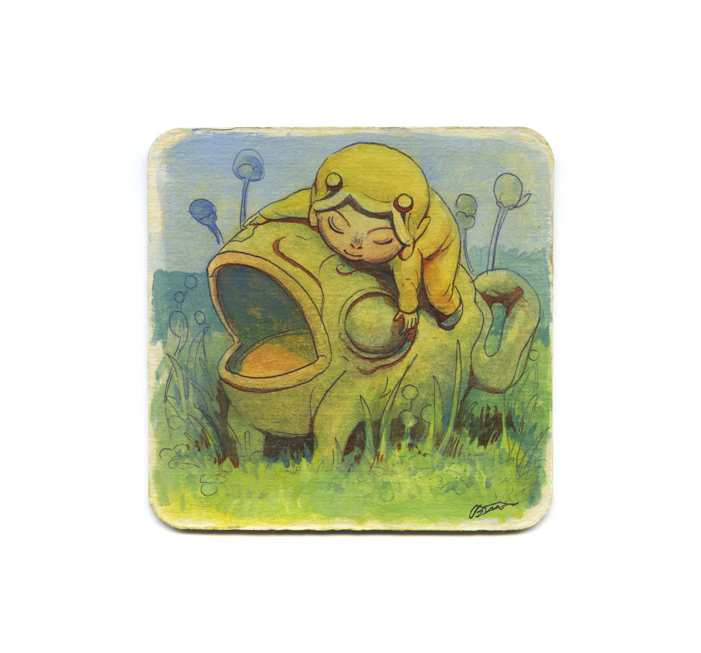 S2 Julie Benbassat - Untitled 1 Coaster