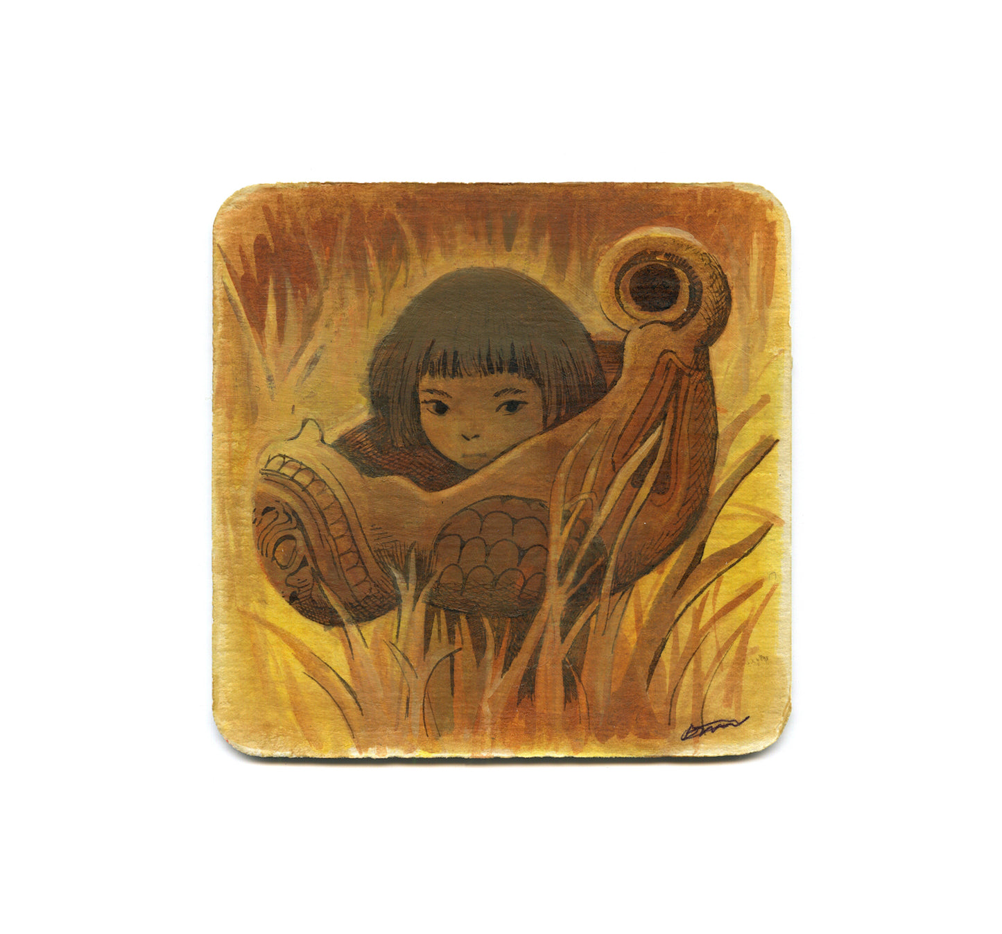 S2 Julie Benbassat - Untitled 2 Coaster