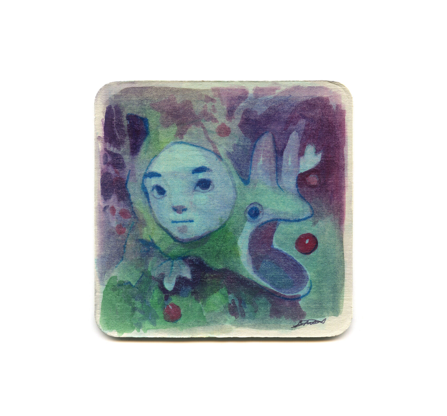 S2 Julie Benbassat - Untitled 3 Coaster