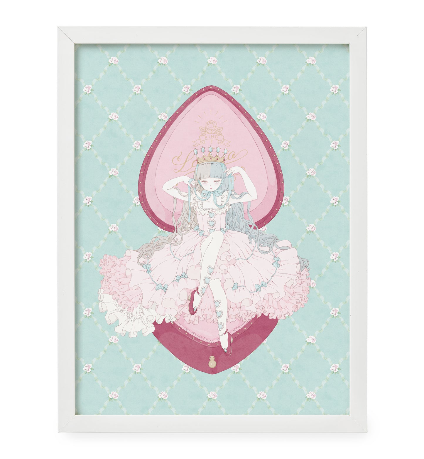 Kira Imai - Ring Princess Framed Print