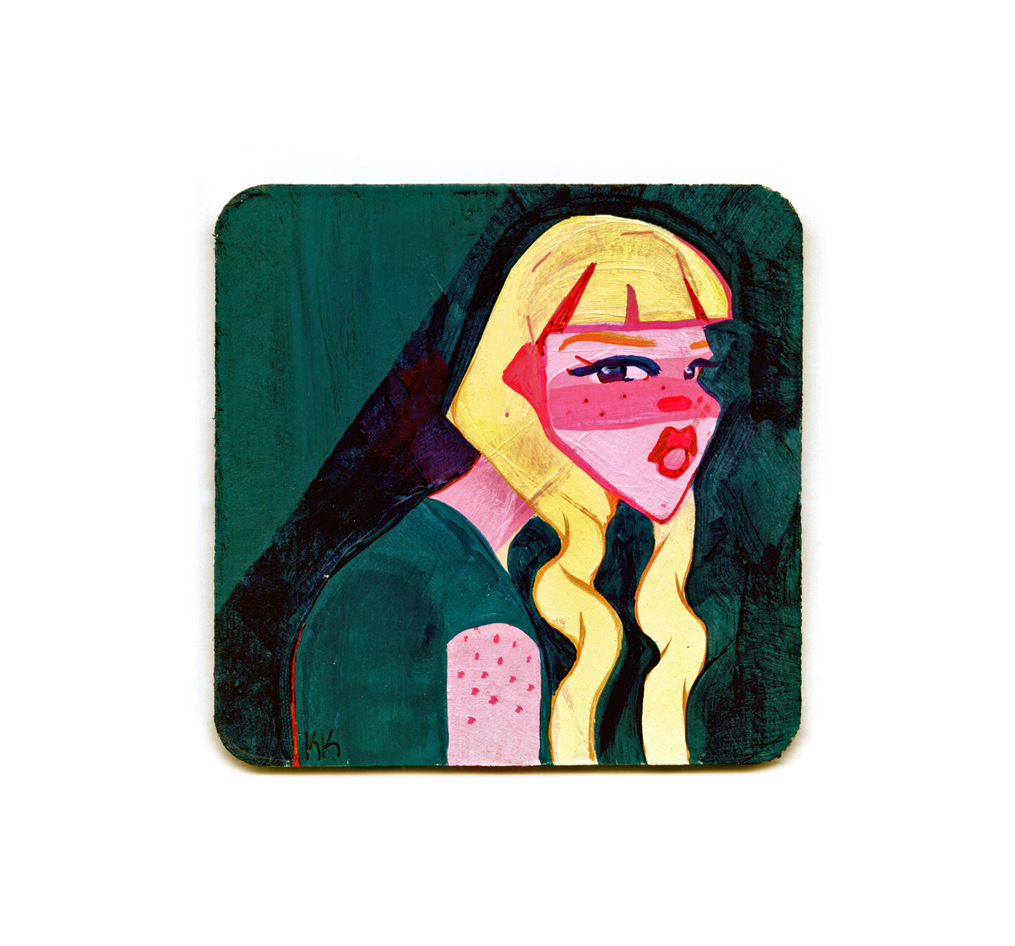 S2 Kristy Kay - Not Again Coaster