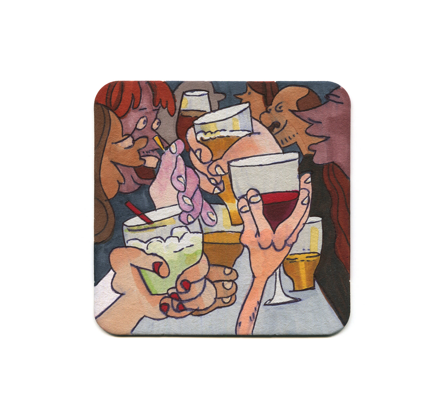 S2 リンジー・オリバレス - グッドドリンクコースター