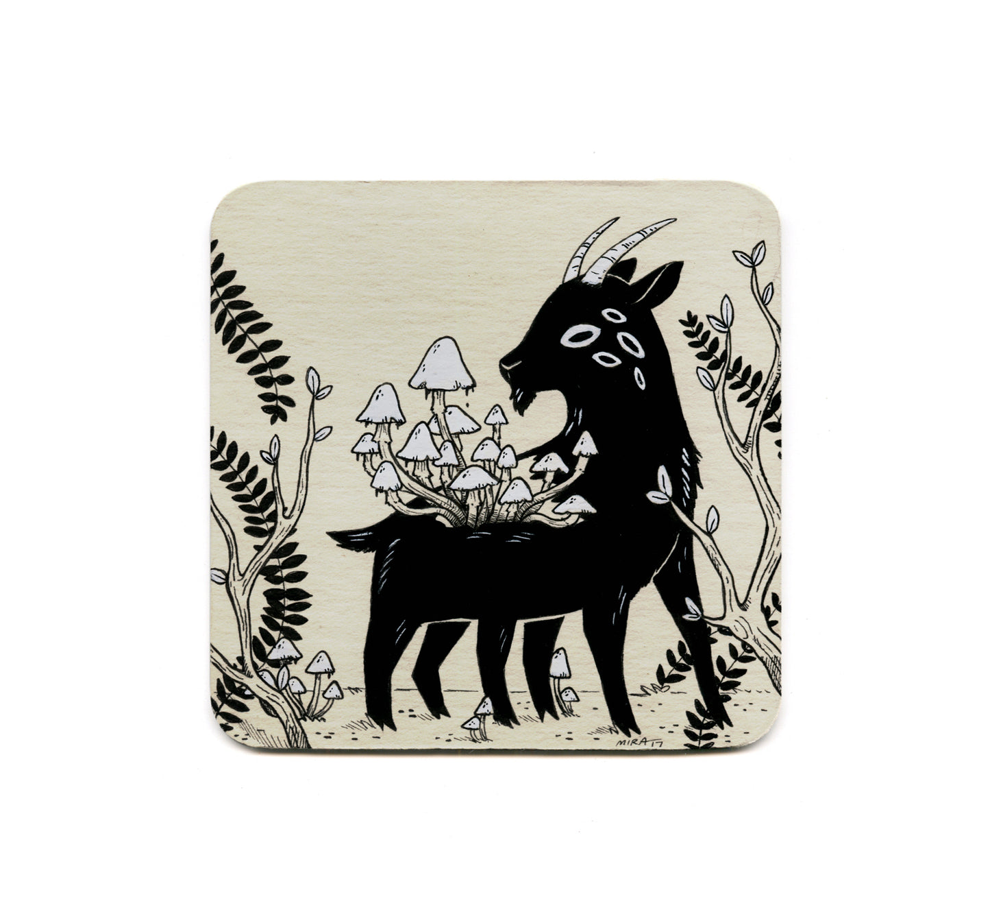 S2 Miranda Zimmerman - Cordyceps Coaster