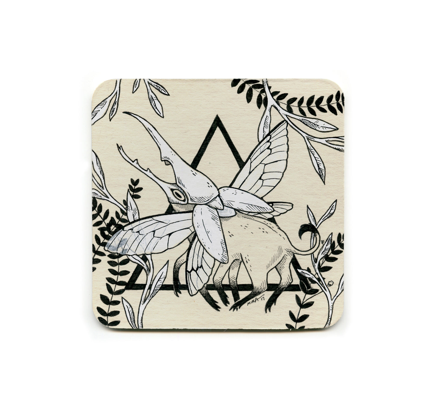 S2 ミランダ・ジマーマン - 昆虫学者コースター