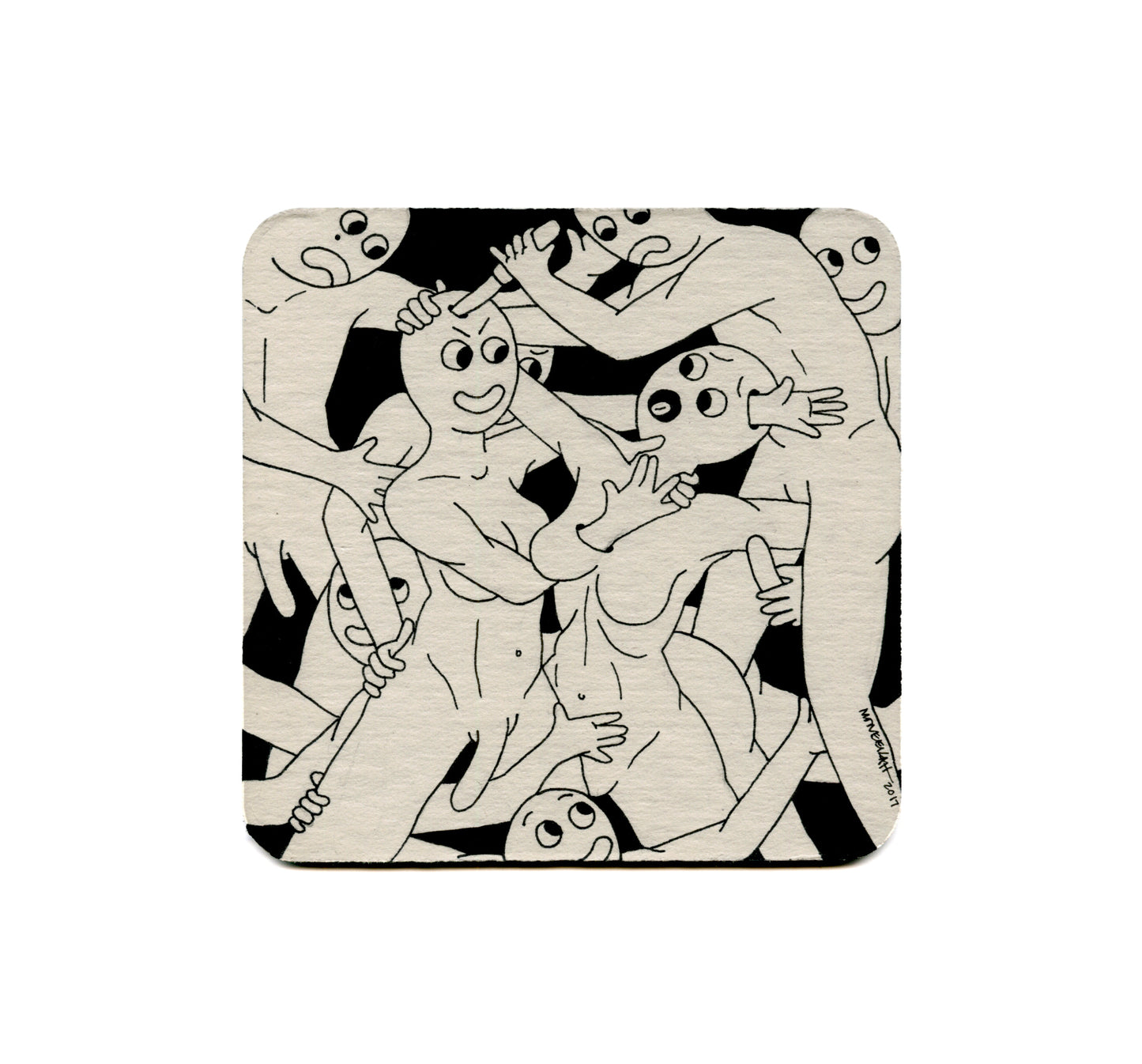 S2 Moneekah - Turn On The Light But Still Didn't Win Coaster