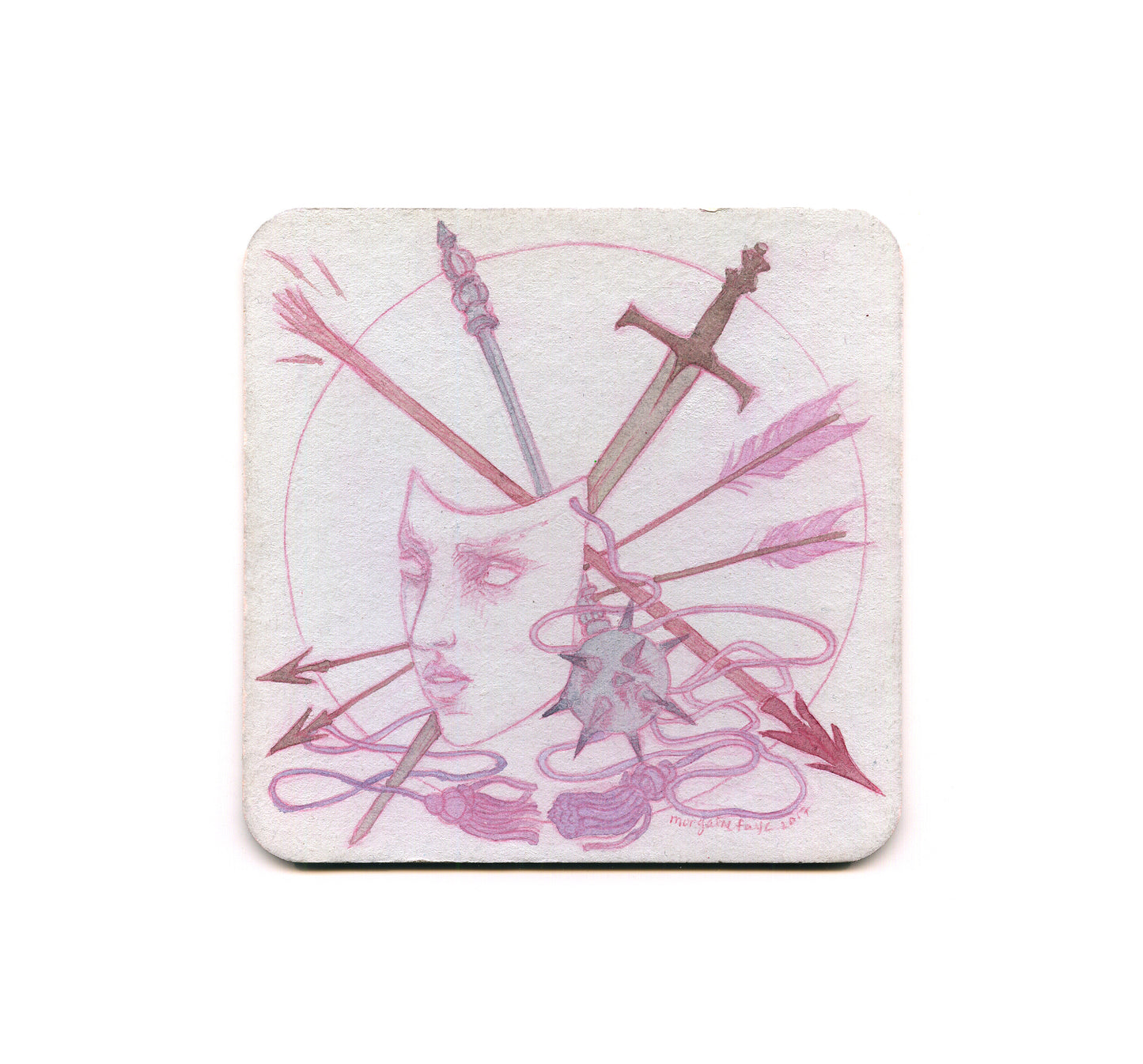 S2 モルガインフェイ - コースター 2 枚