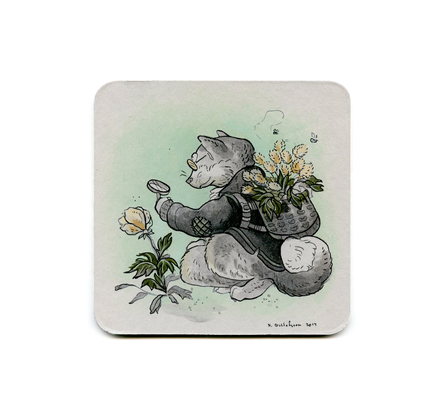S2 Nicole Gustafsson - Botanist Coaster
