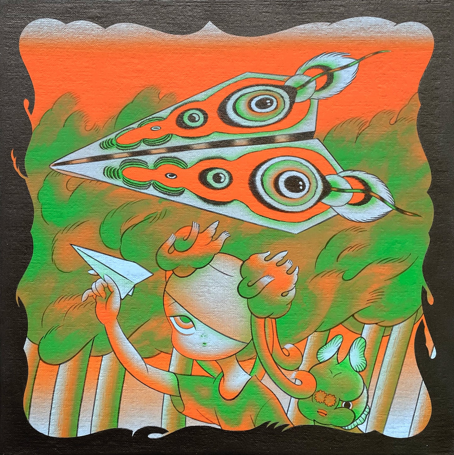 ささくくすりゆび - 紙飛行機