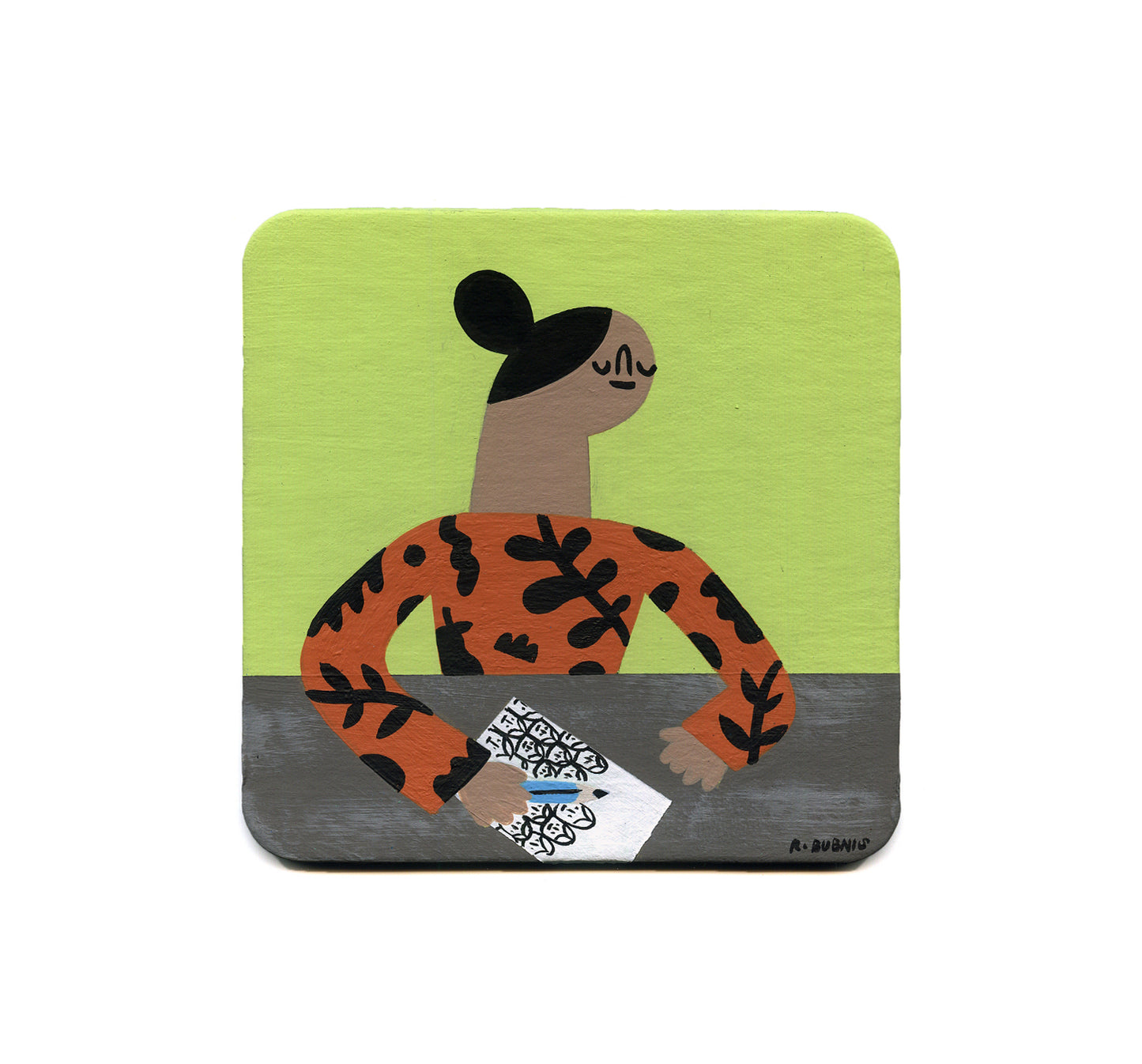 S2 Ryan Bubnis - Untitled 1 Coaster