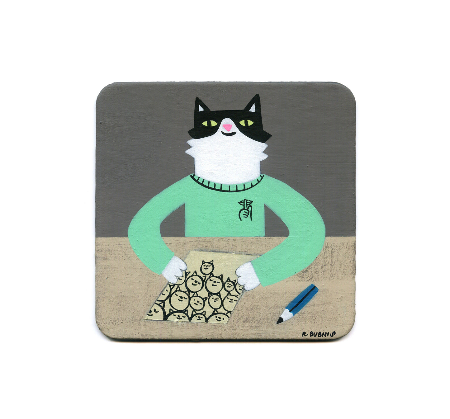 S2 Ryan Bubnis - Untitled 6 Coaster