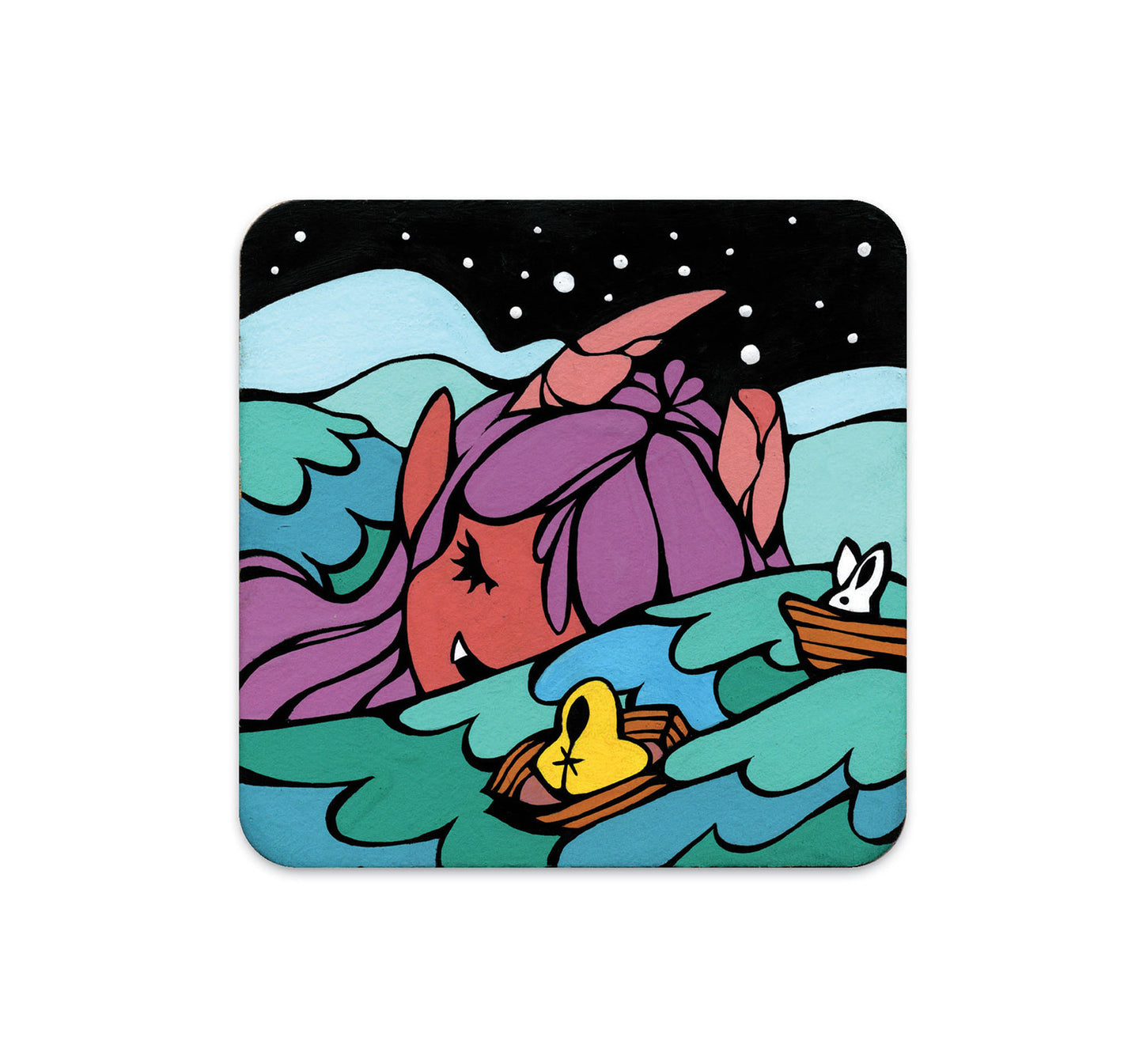 S4 Cleonique Hilsaca - 4 Coaster