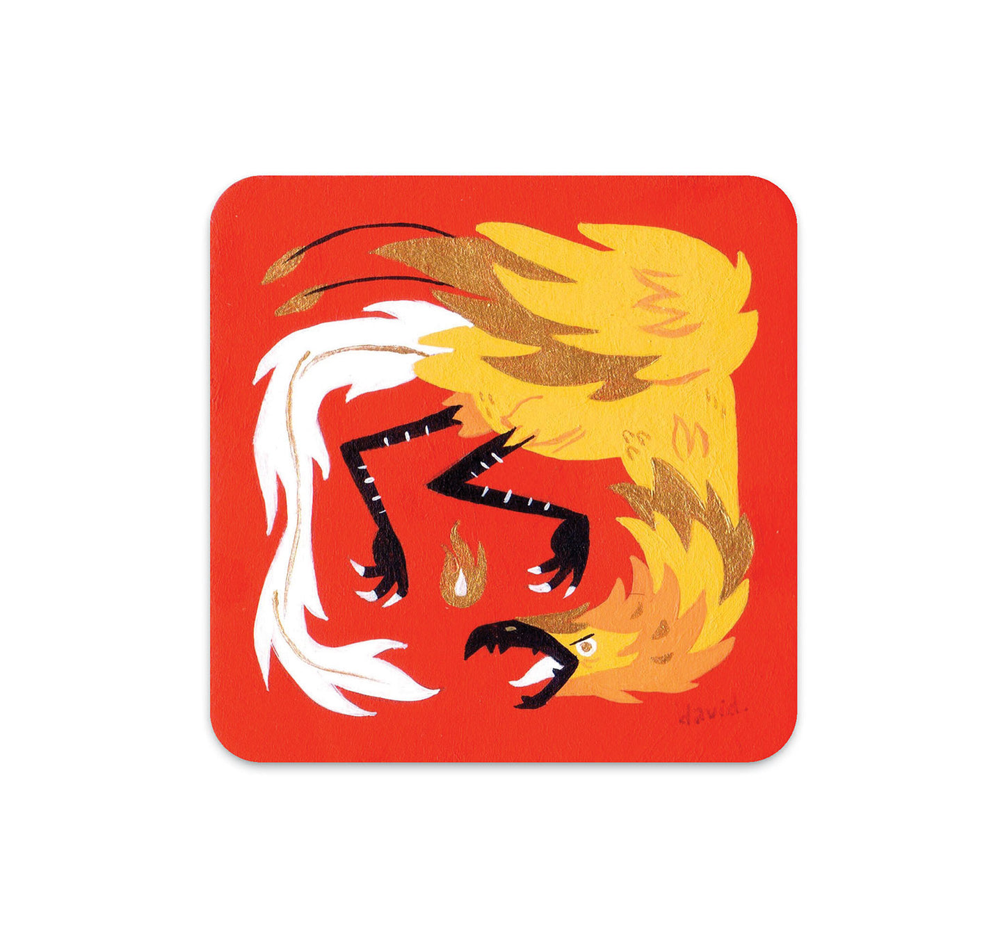 S4 デビッド・デパスクアーレ - コースター 1 枚