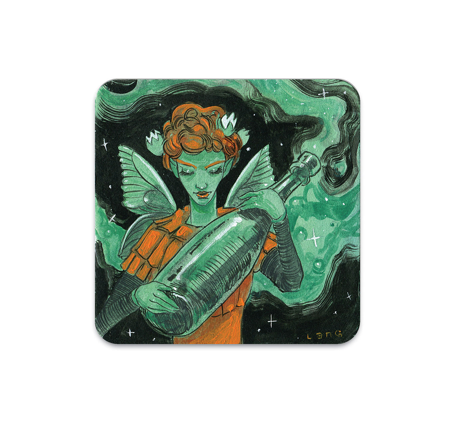 S4 エリオット・ラング - コースター 1 枚