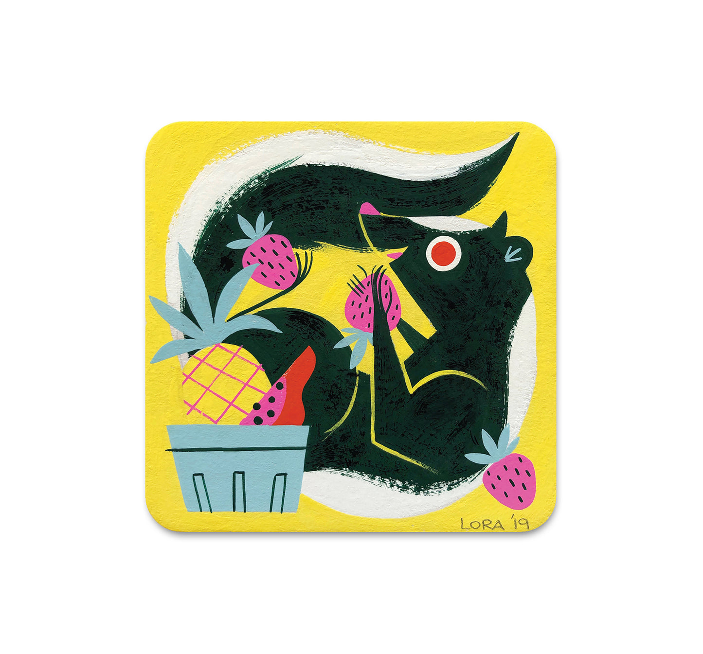 S4 Loris Lora - 4 Coaster