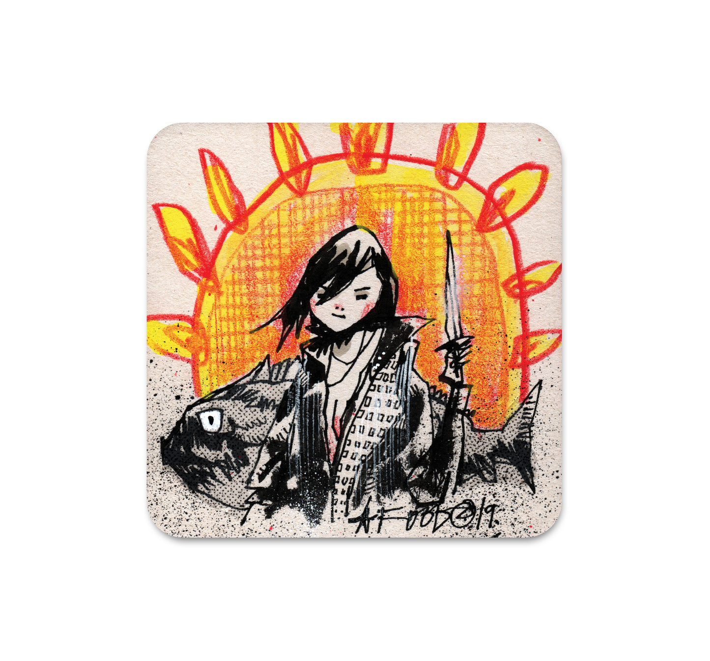 S4 Jim Mahfood - 1 Coaster