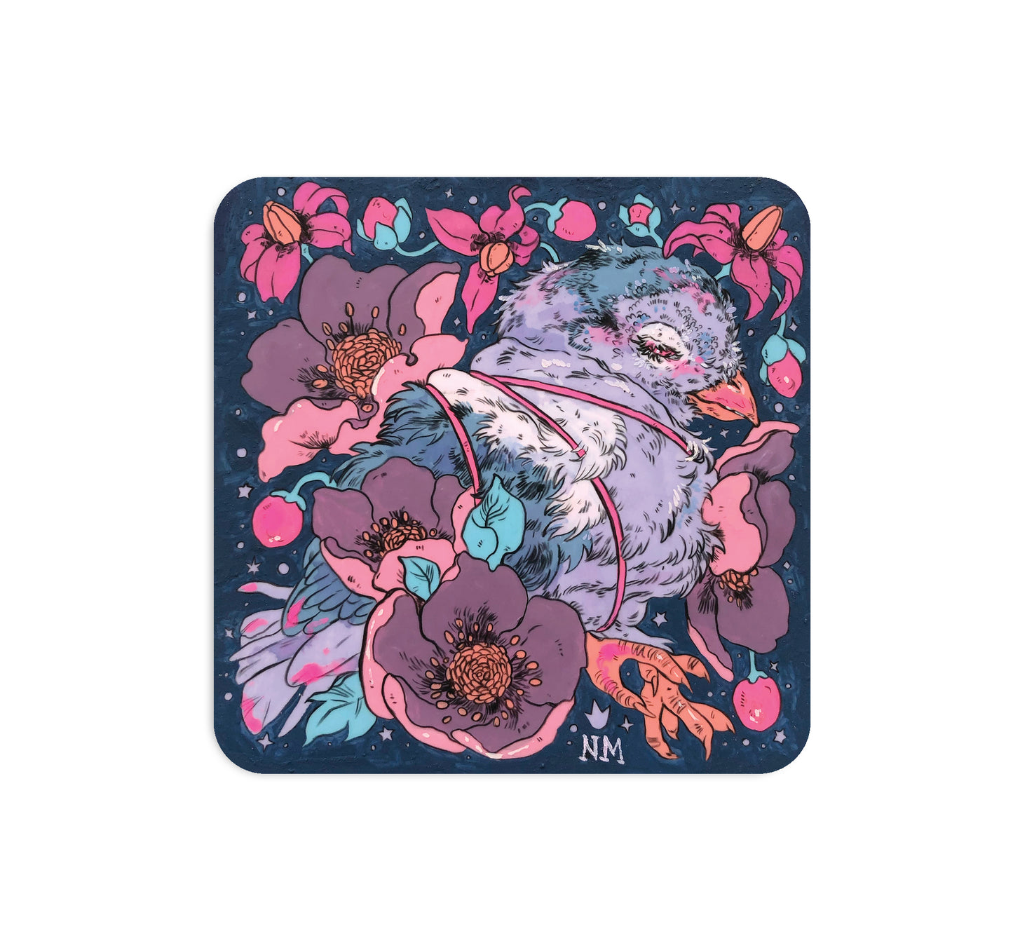 S4 ニキ・モテカレム - コースター 1 枚