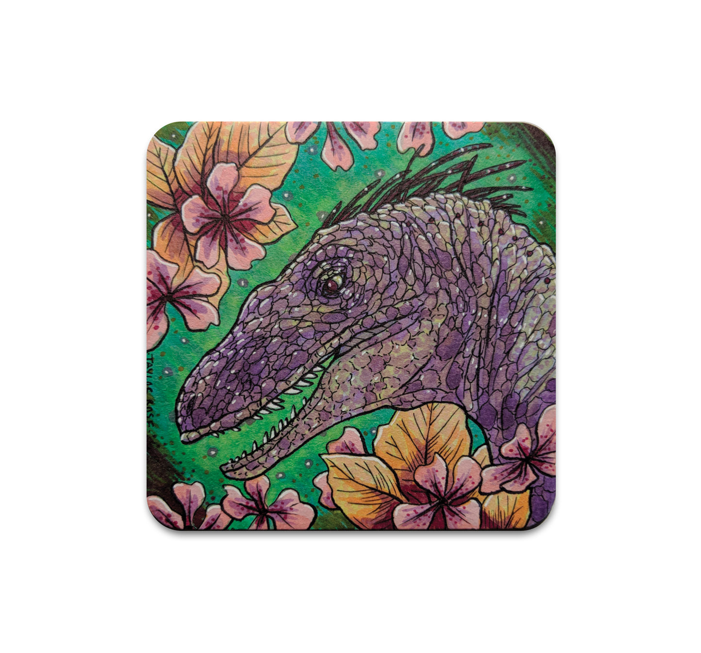 S4 Taylor Rose - 4 Coaster