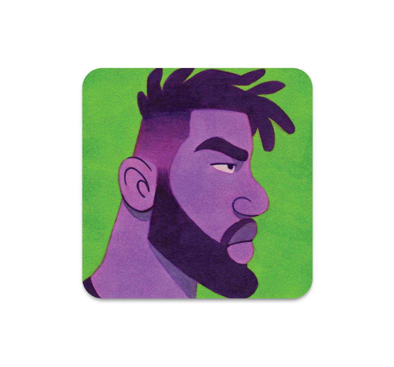 S5 アクションHankBeard - 4 コースター