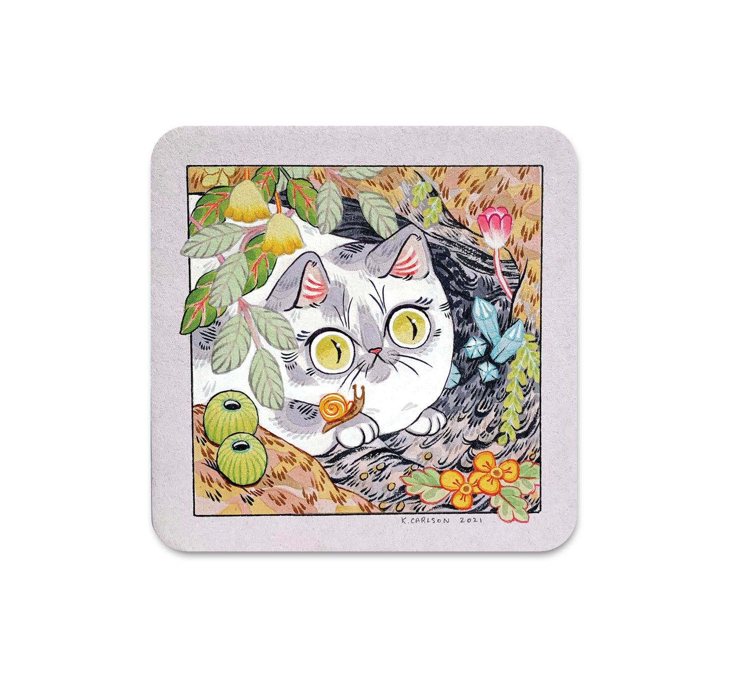 S6 Paper Puffin - Coaster 1