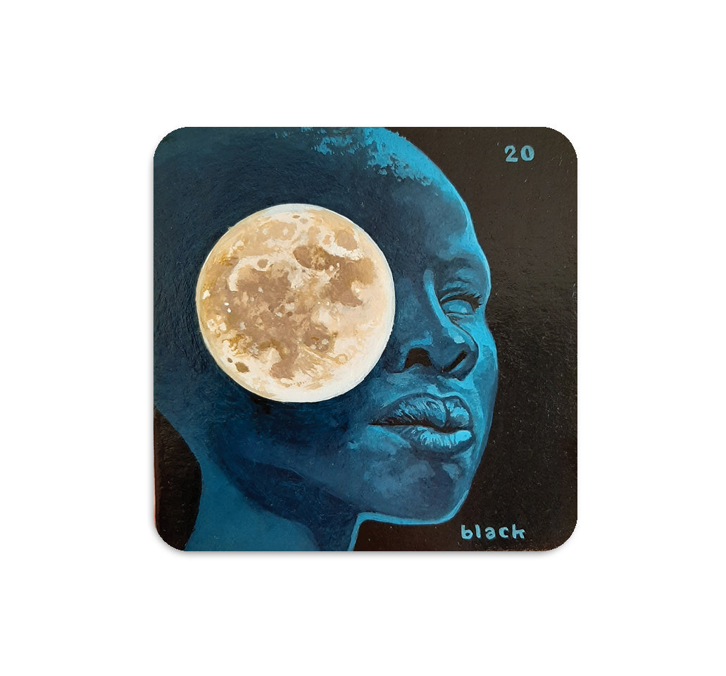 S5 スティーブン・ラッセル ブラック - コースター 1 枚