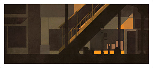 キャサリン・ラム - 階段プリント