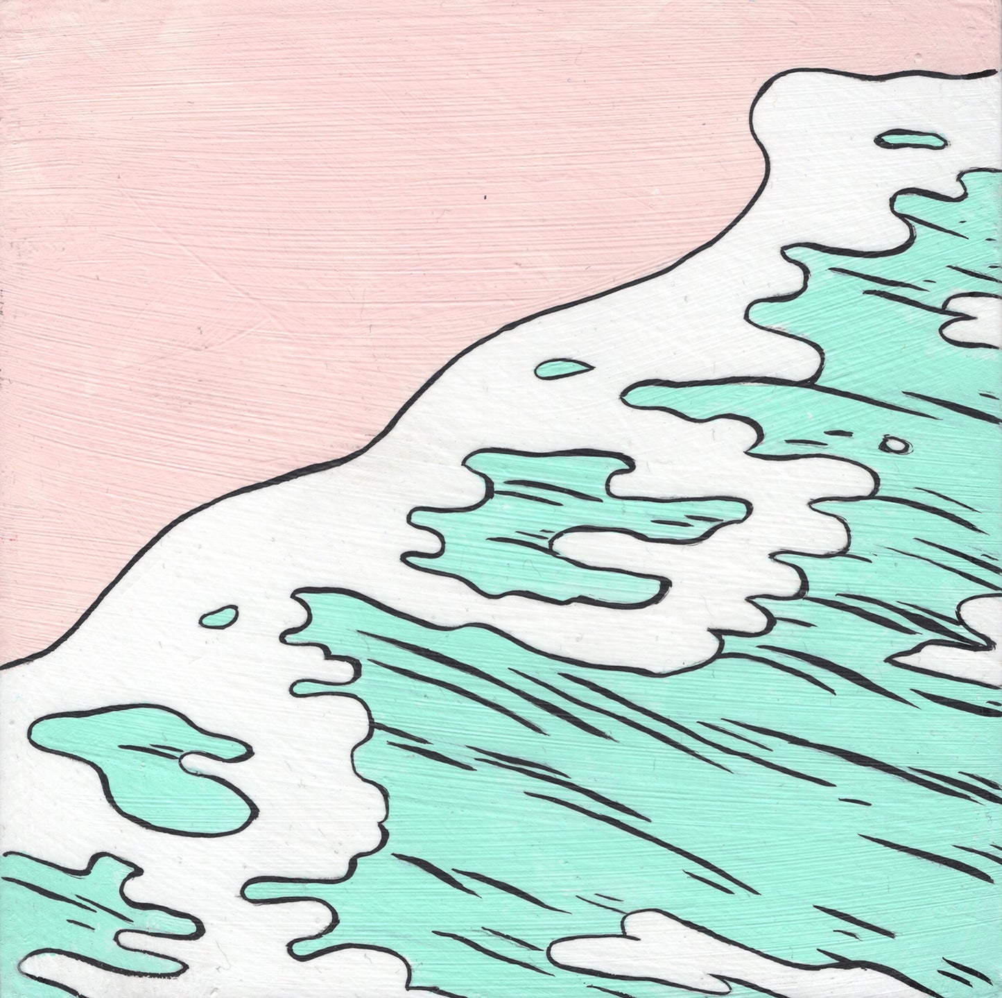 デス・P・サン - ビーチの波