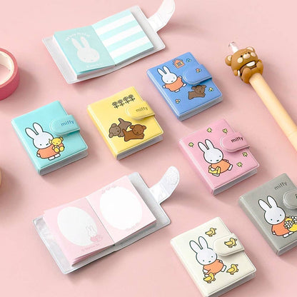 Miffy Mini Notebooks (white & pink)