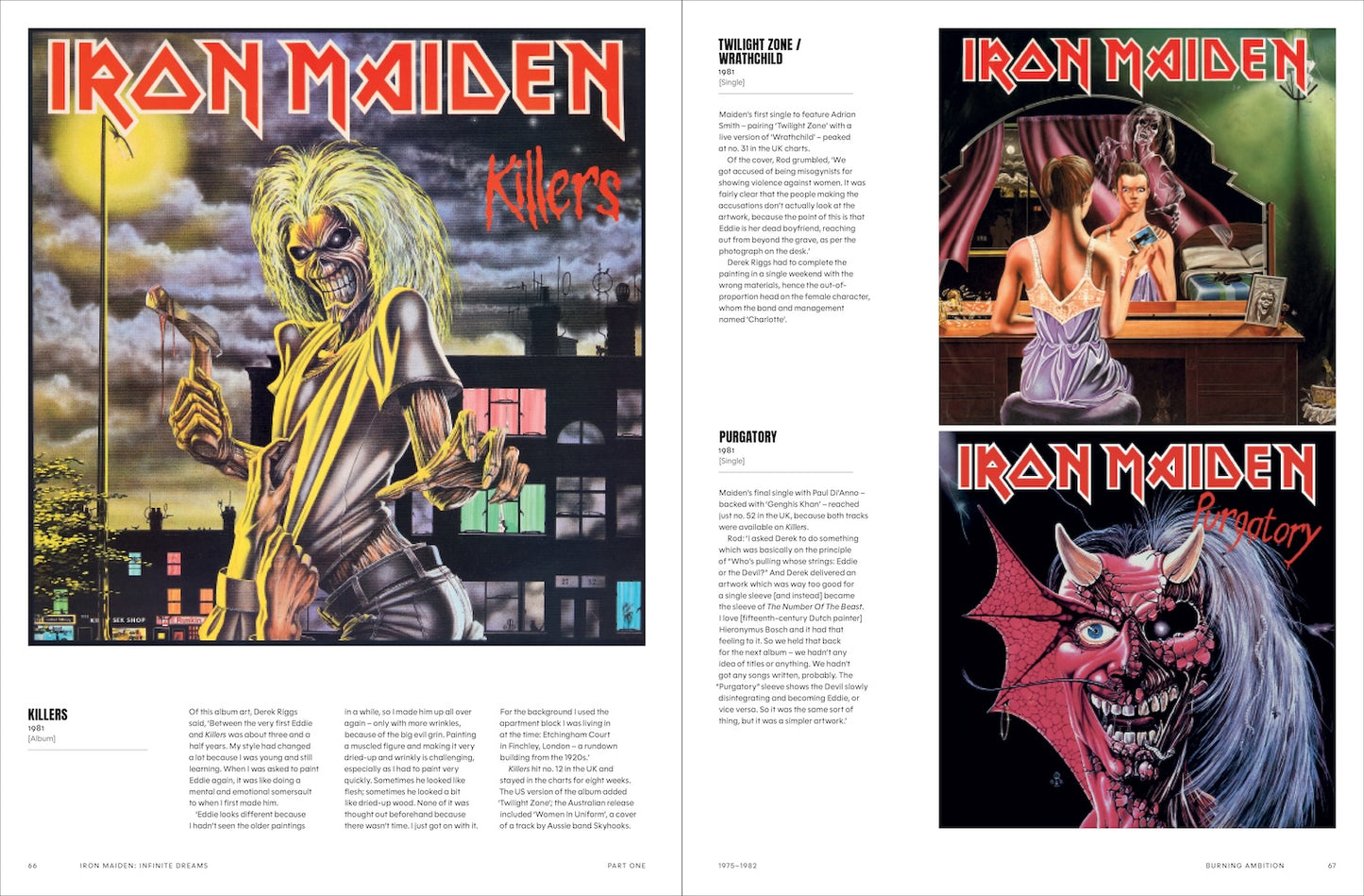 Iron Maiden: Infinite Dreams Book
