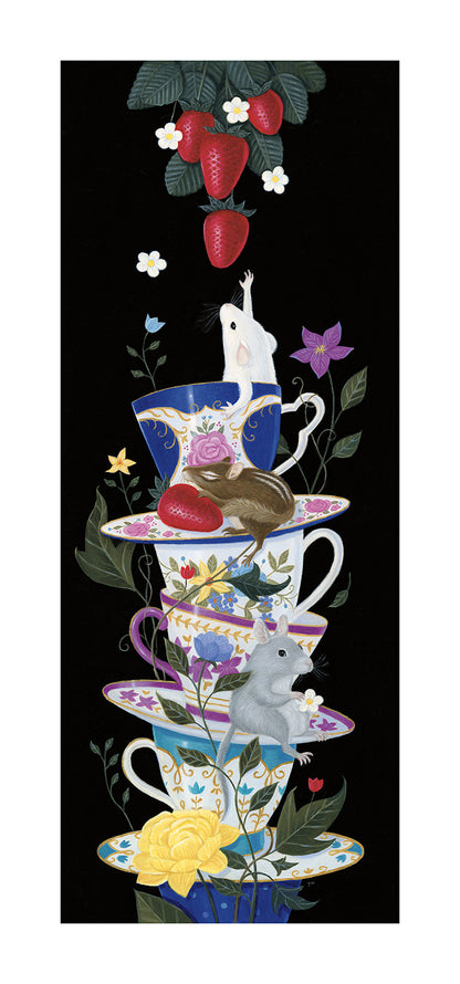Gina Matarazzo - Afternoon Tea for Three Print