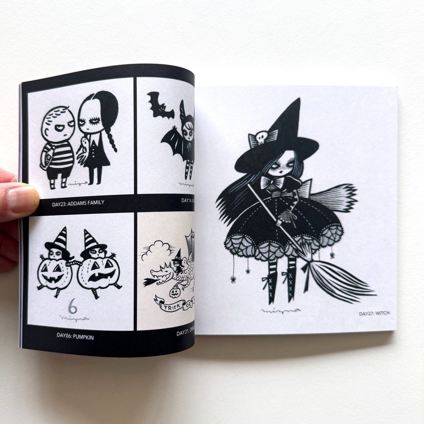 Mizna Wada - Memories of Drawlloween Book