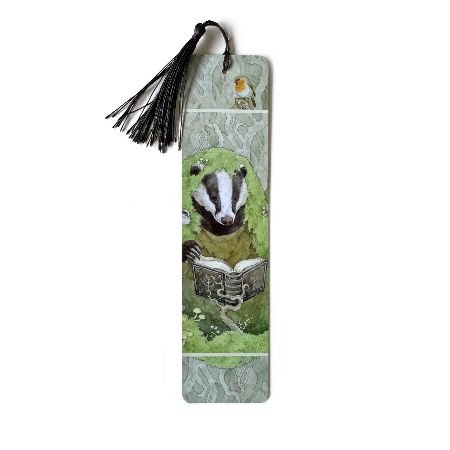 Lily Seika Jones - Badger Bookmark
