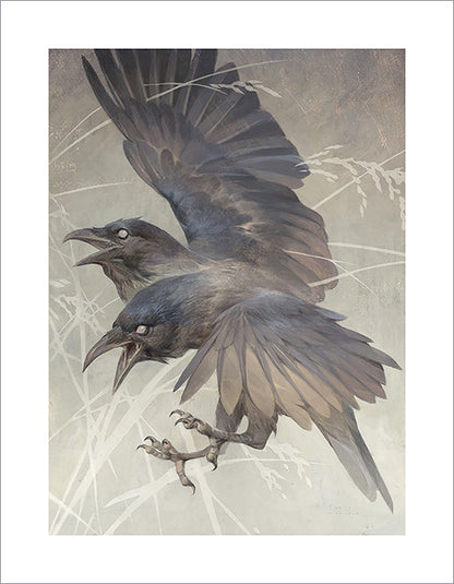 Betty Jiang - Crow Print
