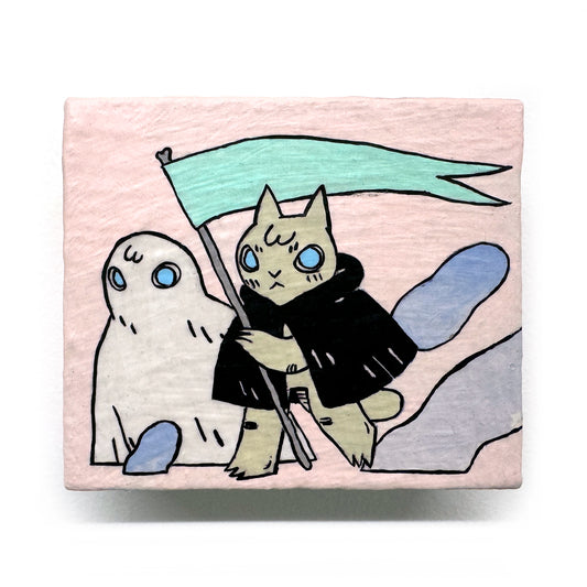 Deth Sun - Cat with Flag