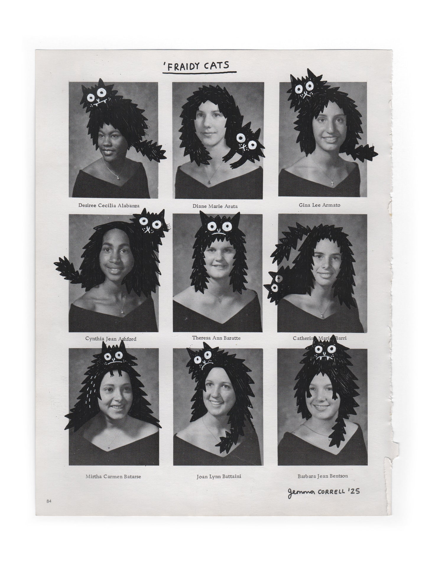 Gemma Correll - Fraidy Cats Photo