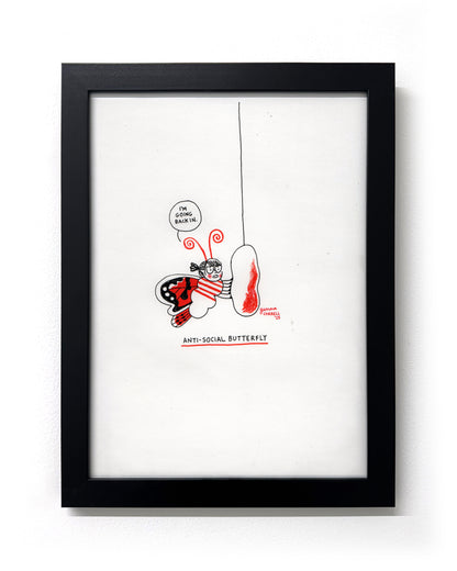 Gemma Correll - Anti-social Butterfly