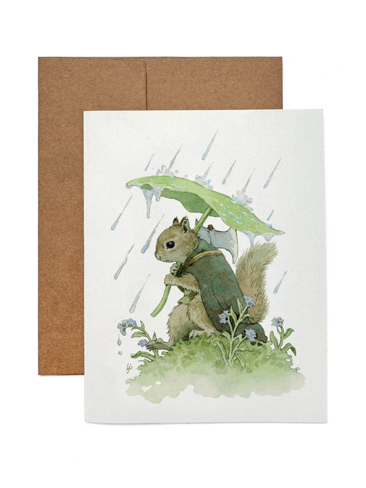 Lily Seika Jones - Weather the Storm Greeting Card