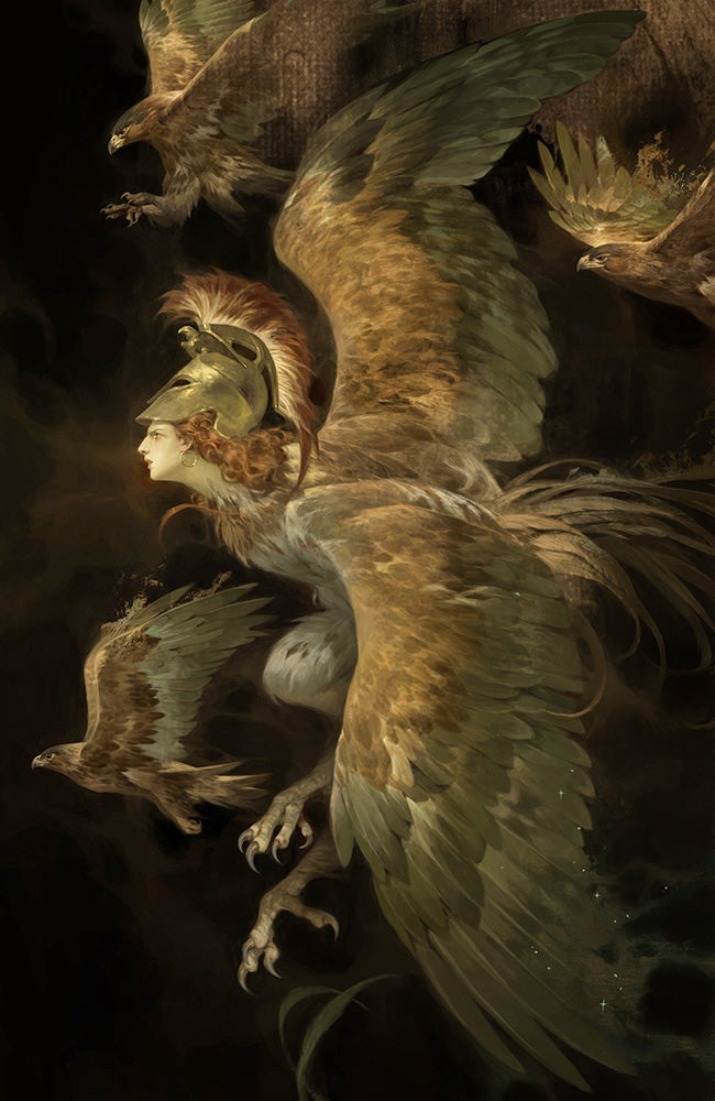 Betty Jiang - Harpy (Framed) Print 1 of 1