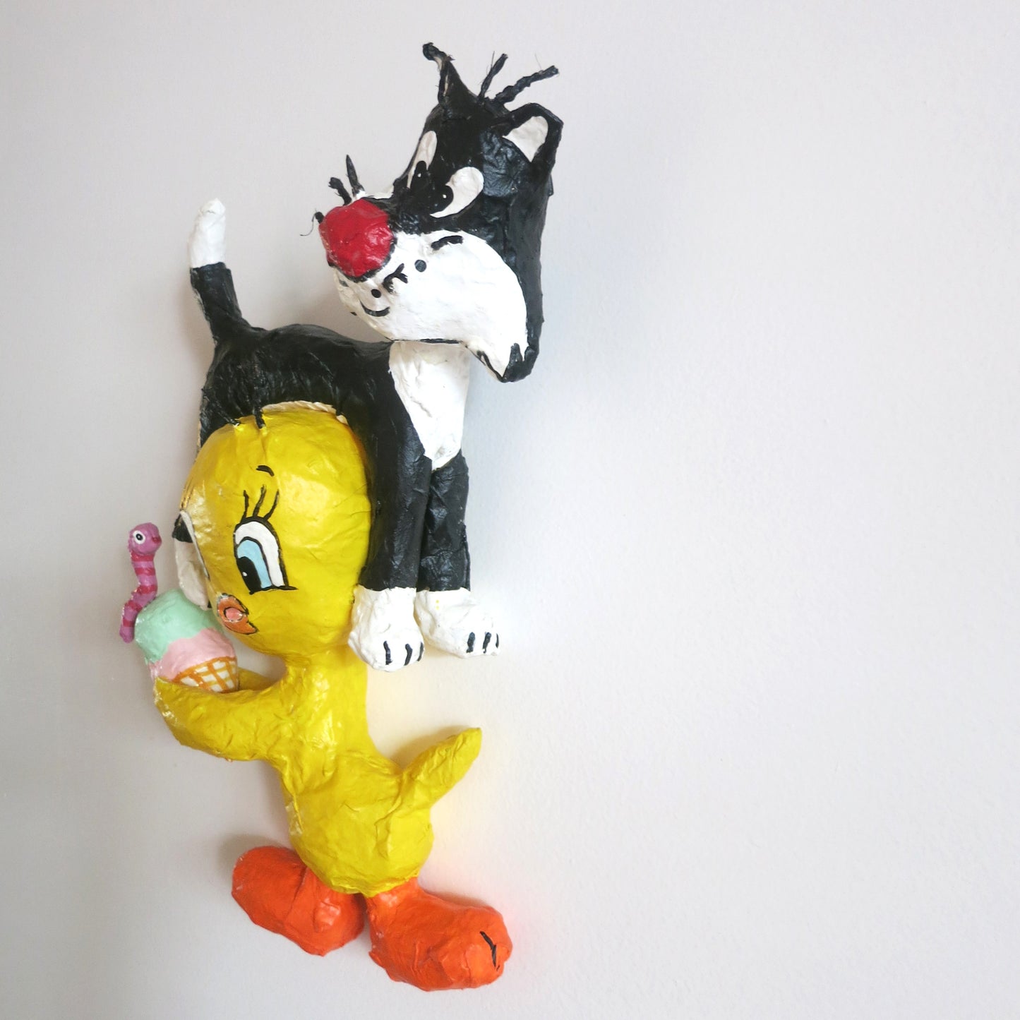 Kim Baise - Tweety Bird with Puddy Tat Hat