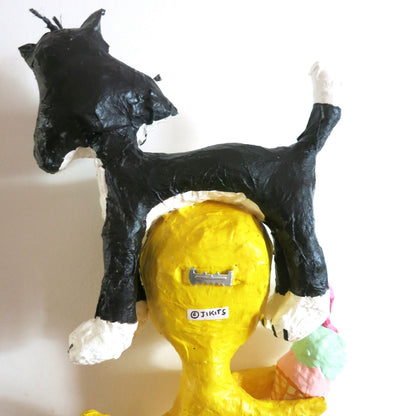 Kim Baise - Tweety Bird with Puddy Tat Hat