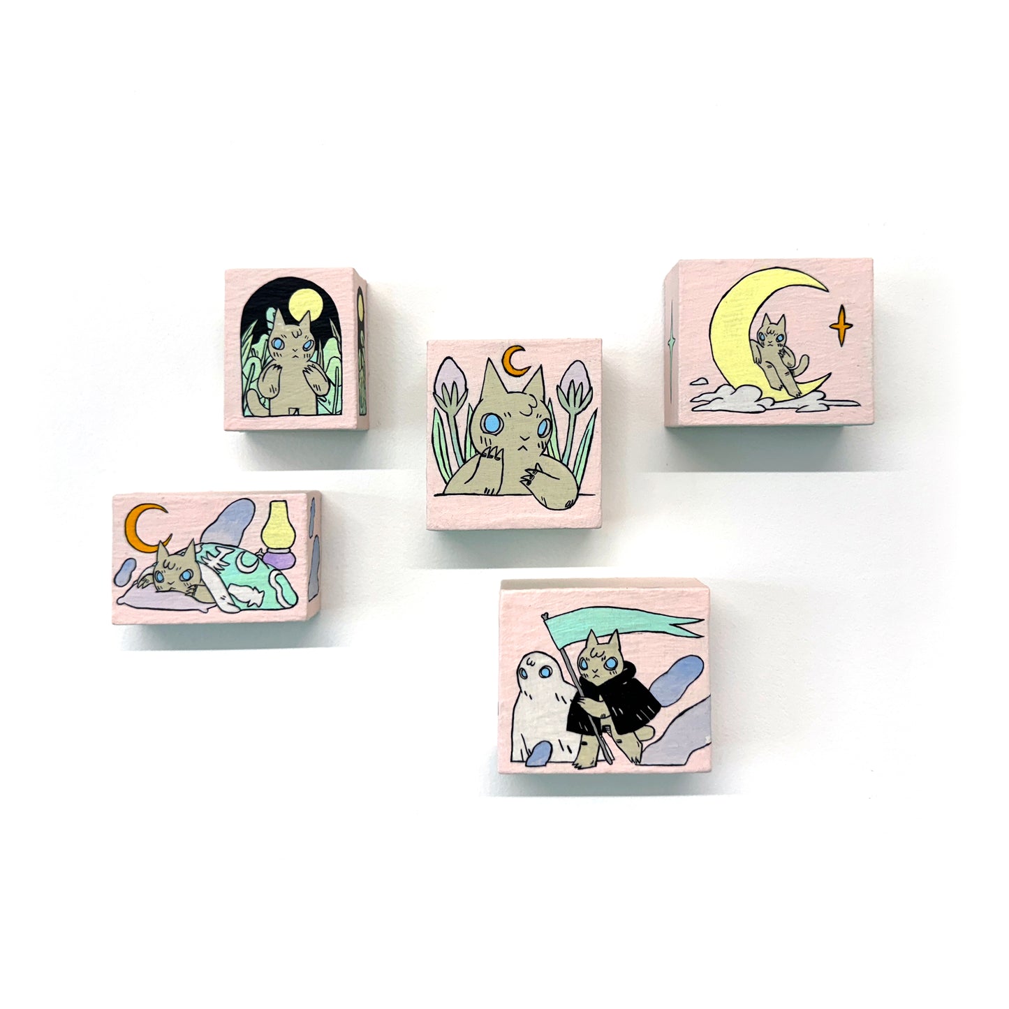 デス・サン - 旗を持った猫