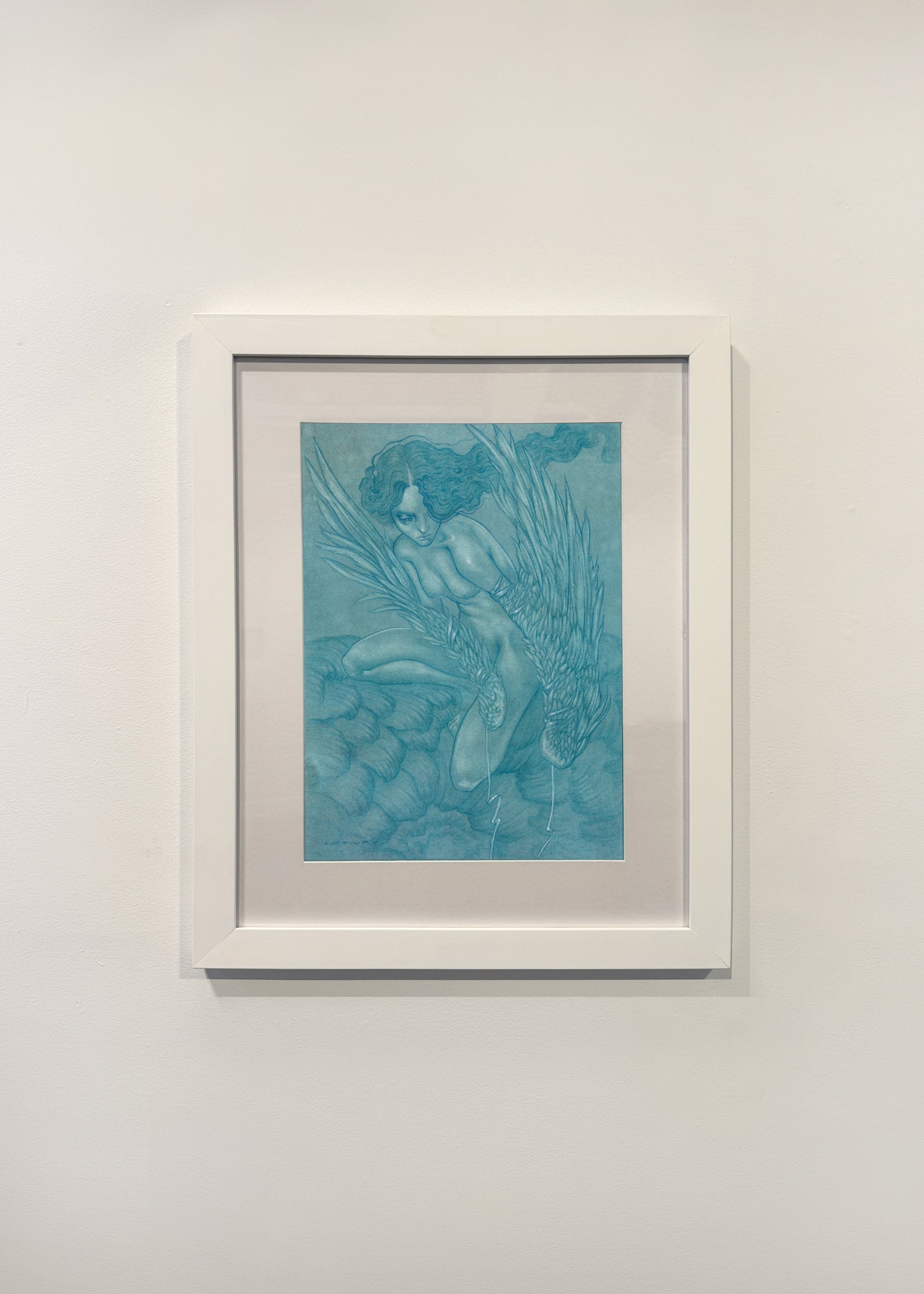 Jason Mowry - Drawing in Blue #1