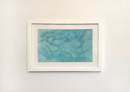 Jason Mowry - Drawing in Blue #2