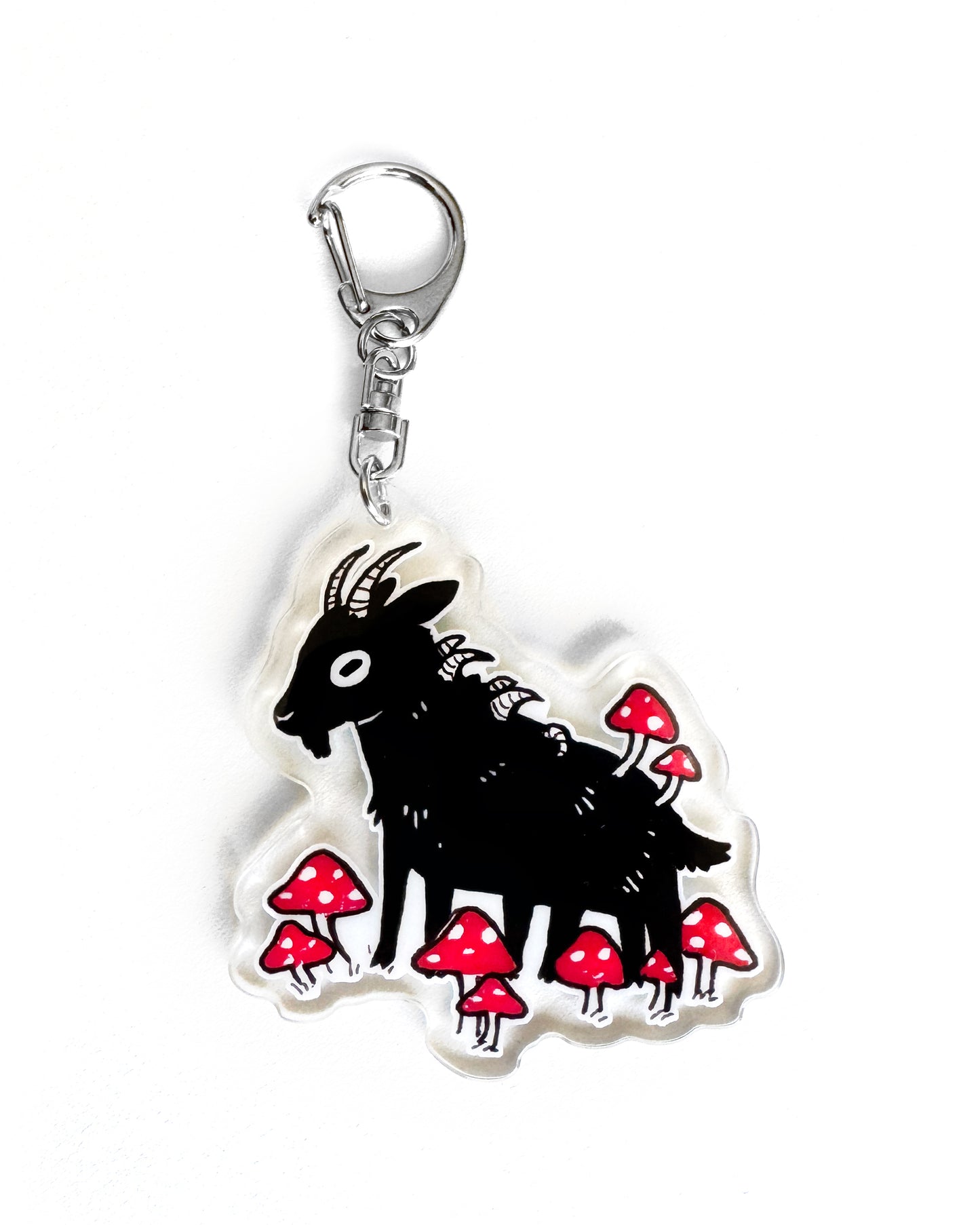 Faunwood - Capra Fungus Keychain