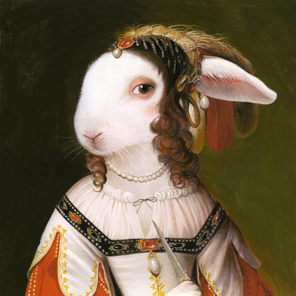 Bill Mayer - Lapin en Blanc