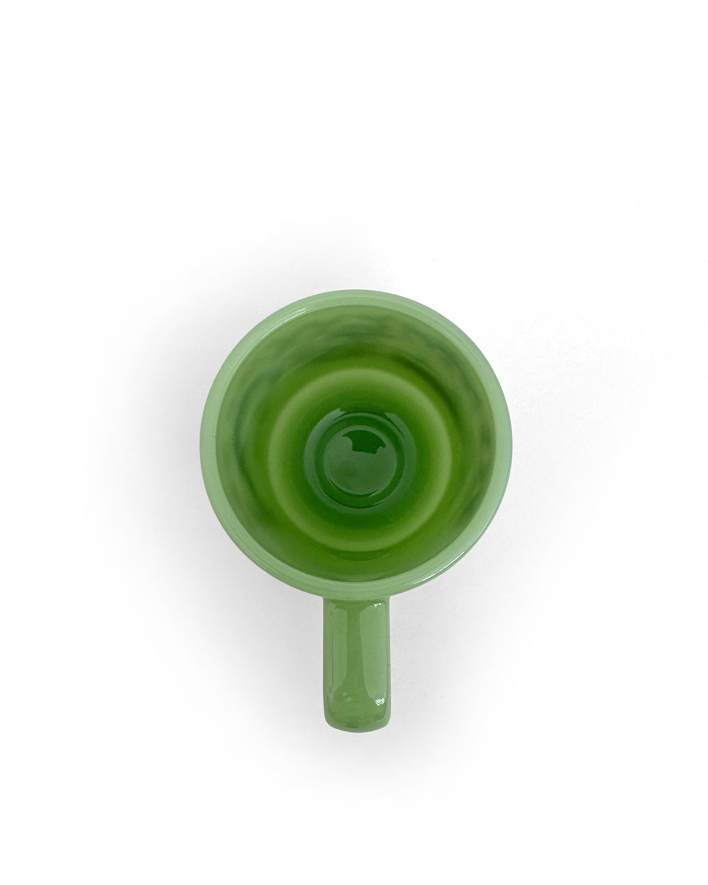 Bill Rebholz - Yes No Maybe So Milk Glass Mug