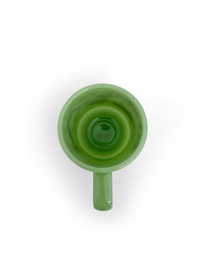 Bill Rebholz - Yes No Maybe So Milk Glass Mug