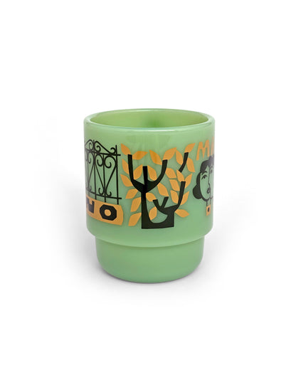 Bill Rebholz - Yes No Maybe So Milk Glass Mug