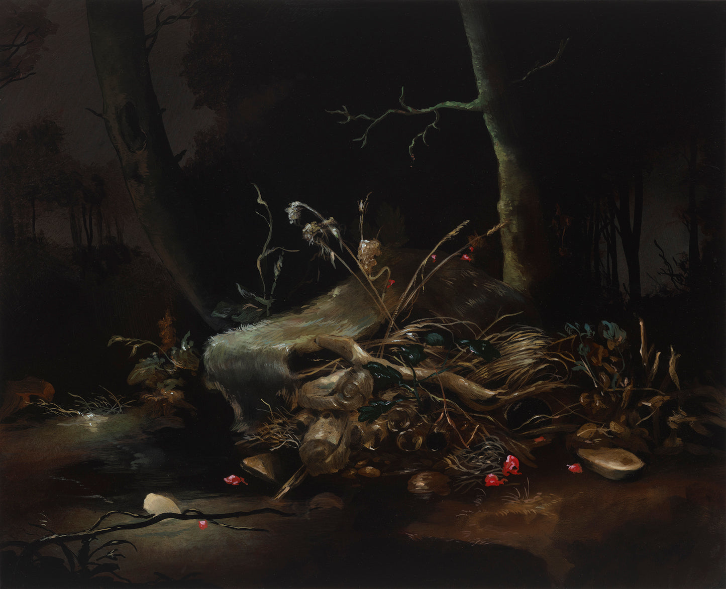 Nicole Duennebier - Swamp Structure with Overgrowth